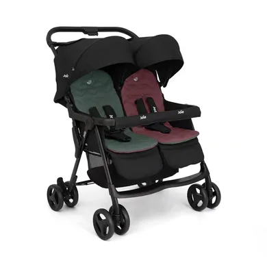 Zwillingswagen & Geschwisterwagen, Joie, Schwarz – Besonderheit: geeignet für zwei Kinder