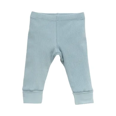Leggings, People Wear Organic, Blau – Besonderheit: aus 95% Bio-Baumwolle