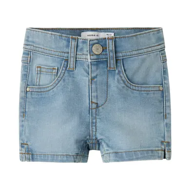Kurze Hosen, name it, Blau – Besonderheit: aus 78% Baumwolle