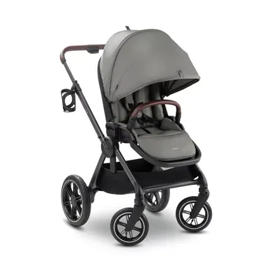 Kombi-Kinderwagen, hauck, Grau – Besonderheit: komfortable Liegefunktion und lange Rückenlehne sorgen für erholsame Pausen unterwegs