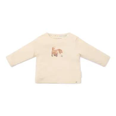 Langarmshirts, LITTLE DUTCH, Beige – Besonderheit: aus Baumwolle