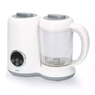 Babykostwärmer, Alecto baby, Weiß – Besonderheit: schnelles & gesundes kochen