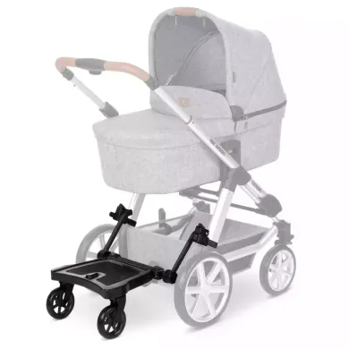 Buggyboards, ABC DESIGN, Schwarz – Besonderheit: Anti-Rutsch-Oberfläche