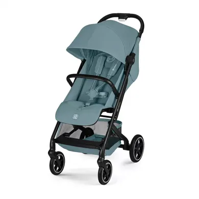 Buggys, cybex, Blau – Besonderheit: ergonomische Liegeposition mit integrierter Beinstütze