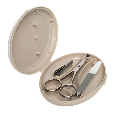 Babypflege-Sets, bébé-jou, Beige – Besonderheit: mit Nagelknipser, Feile und Schere