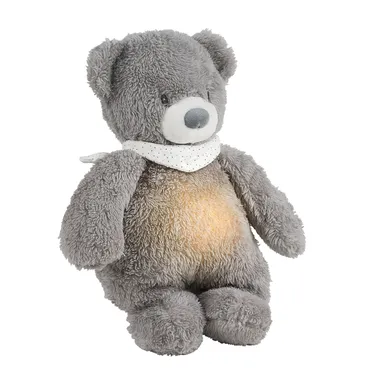 Nachtlichter, Nattou, Grau – Besonderheit: mit Ohren und Beinen zum Greifen, Kuscheln und Spielen