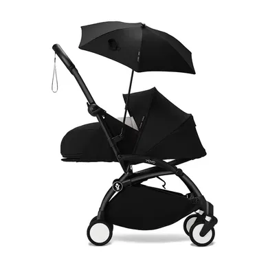 Sonnenschirme für Kinderwagen, STOKKE, Schwarz – Besonderheit: geeignet für den YOYO⁵ Kinderwagen