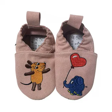 Krabbelschuhe, HOBEA – Besonderheit: schützt kleine Füße beim Krabbeln und Laufen