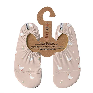 Badeschuhe, slipstop, Pink – Besonderheit: Sohle aus 13% Baumwolle