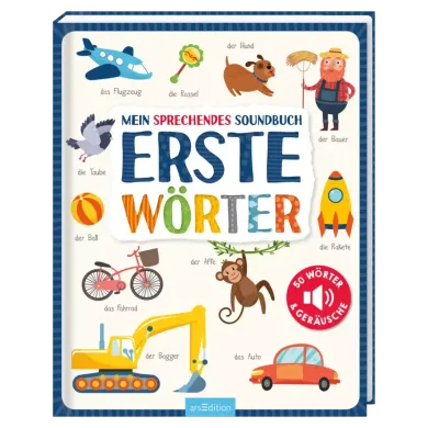 Kinderbücher, arsEdition, Mehrfarbig – Besonderheit: 50 Wörter und ihre Geräusche