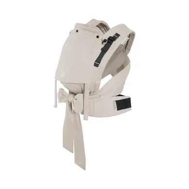 Babytragen, ELSA & EMIL, Beige – Besonderheit: mitwachsende Babytrage für Kinder im Alter von ca. 0-36 Monaten (max. 15 kg)