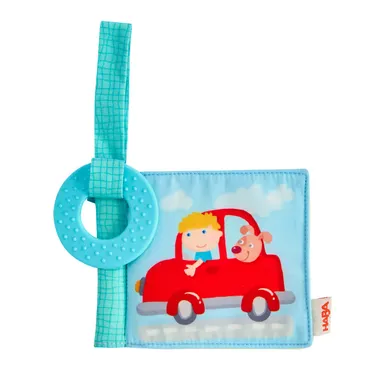 Kinderbücher, HABA, Blau – Besonderheit: zum Befestigen an Buggy, Babyschale und Bettchen