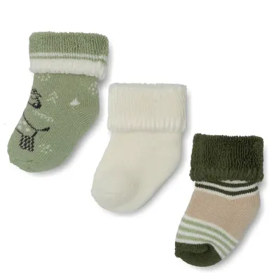 Socken & Strumpfhosen, LITTLE ONE, Grün – Besonderheit: praktischer 3er-Pack