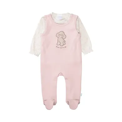 Strampler, LITTLE ONE, Pink – Besonderheit: Set bestehend aus Strampler und Langarmshirt