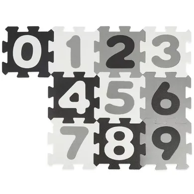 Puzzlematten, bieco, Grau – Besonderheit: 10 teilig