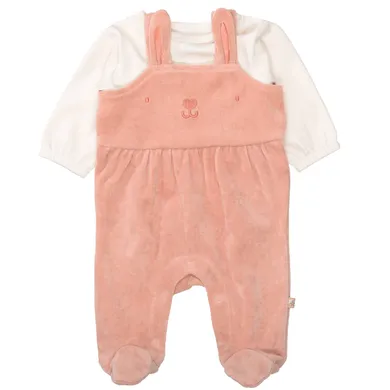 Strampler, STACCATO, Pink – Besonderheit: Set bestehend aus Strampler und Langarmshirt