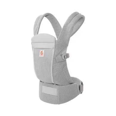 Babytragen, ERGObaby, Grau – Besonderheit: patentierter, verstellbarer Schalensitz und anpassbares Rückenpanel