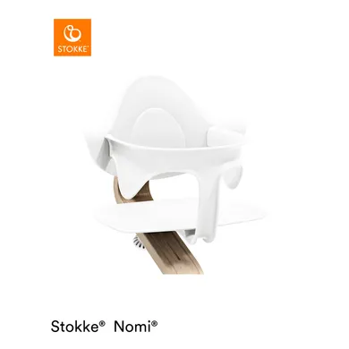 Hochstuhl Zubehör, STOKKE, Weiß – Besonderheit: ein schützender Arm um dein Baby