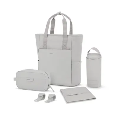 Wickelrucksäcke schwarz, KAPTEN & SON, Grau – Besonderheit: wandelbar als Rucksack oder Tasche