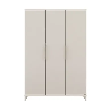 3-türige Kleiderschränke, Yuny by PAIDI, Beige – Besonderheit: mit vielen Regalfächern