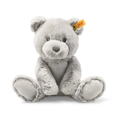 Kuscheltiere Bären, Steiff, Grau – Besonderheit: Teddybär zum Kuscheln und Spielen
