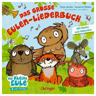 Kinderbücher, OETINGER, Mehrfarbig – Besonderheit: Lieder mit Noten und Akkorden