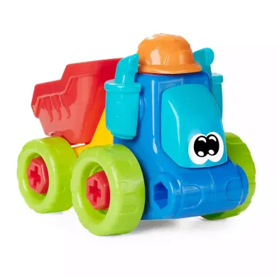 Kinderspielzeug, chicco, Mehrfarbig – Besonderheit: 40 Teile zum Bauen des Traumfahrzeugs
