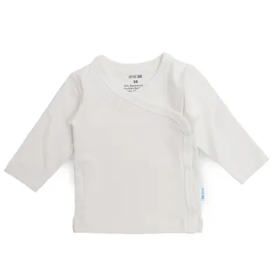 Wickelshirt, LITTLE ONE, Weiß – Besonderheit: hochwertiger Bio-Baumwollmix
