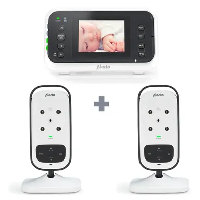 Alecto baby, Schwarz – Besonderheit: Bundle mit zwei Kameras