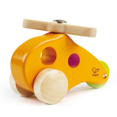 Spielzeugautos, Hape, Gelb – Besonderheit: leicht zu greifen für Kinderhände