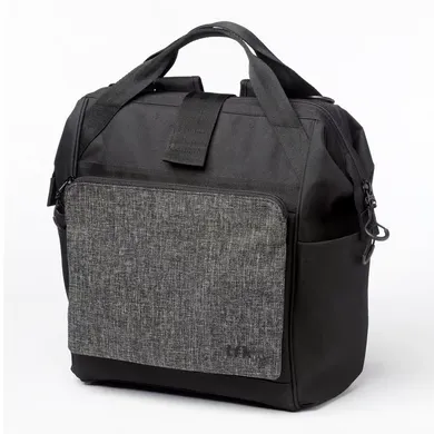 Wickeltaschen, tfk, Grau – Besonderheit: vielseitige Wickeltasche zur Befestigung am Kinderwagen