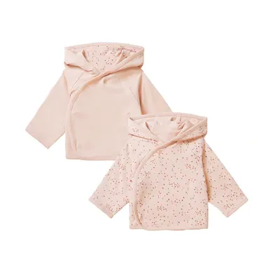 Sweat-, Fleece- & Strickjacken, noppies, Pink – Besonderheit: kann beidseitig getragen werden