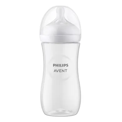 Babyfläschchen, PHILIPS AVENT, Transparent – Besonderheit: vereinfachte Kombination von Stillen und Flaschenernährung