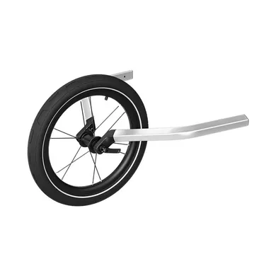 Fahrradanhänger Zubehör, THULE, Schwarz – Besonderheit: Jogging-Set für einen Multisport-Geschwisteranhänger