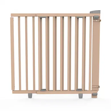 Tür- & Treppenschutzgitter, Geuther, Beige – Besonderheit: verstellbar von ca. 78,5 - 121 cm