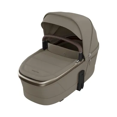 Tragewannen, MAXI-COSI Premium, Braun – Besonderheit: geräumiger Kinderwagenaufsatz mit wendbarer, atmungsaktiver Memory-Schaumstoffmatratze