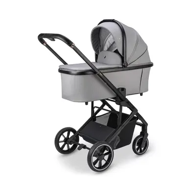 Kombi-Kinderwagen, osann, Grau – Besonderheit: inklusive Babywanne mit Matratze, Sportsitz und Regenverdeck