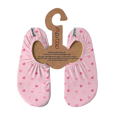 Badeschuhe, slipstop, Pink – Besonderheit: Sohle aus 13% Baumwolle