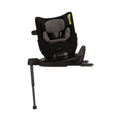 Reboarder 0-18 kg, Gruppe 0+/1, nuna, Schwarz – Besonderheit: Autokindersitz Gruppe 0+/1 – geeignet ab Geburt bis ca. 4 Jahre (max. 19 kg)