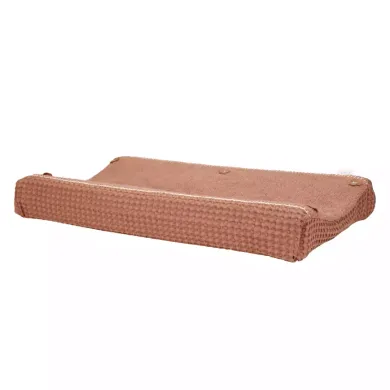 Bezüge, koeka, Braun – Besonderheit: aus kuschelweichem Waffelstoff