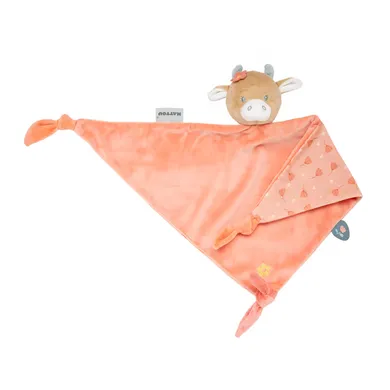 Schmusetücher, Nattou, Orange – Besonderheit: ideal zum Schmusen und Greifen