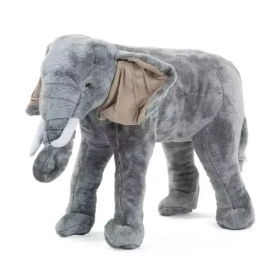 Kuscheltiere, CHILDHOME, Grau – Besonderheit: allein stehendes Stofftier
