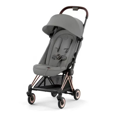 Reisebuggys, cybex PLATINUM, Grau – Besonderheit: leichter, kompakter Buggy im handgepäckkompatiblem Design