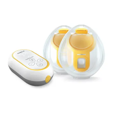 Hands Free Milchpumpen, medela, Transparent – Besonderheit: freihändiges abpumpen mit 9 individuell einstellbaren Vakuumsstufen