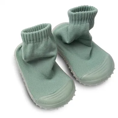 Socken & Strumpfhosen, Sterntaler, Grün – Besonderheit: mit transparenter, profilierter Gummisohle