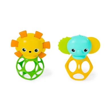 Rasseln & Greiflinge, BrightStarts, Mehrfarbig – Besonderheit: praktischer Doppelpack