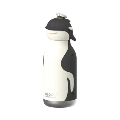 Thermoflaschen, ASOBU, Schwarz – Besonderheit: BPA-frei, auslaufsicher & kinderleicht zu bedienen