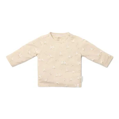 Langarmshirts, LITTLE DUTCH, Beige – Besonderheit: aus hochwertigem Bio-Baumwoll-Mix