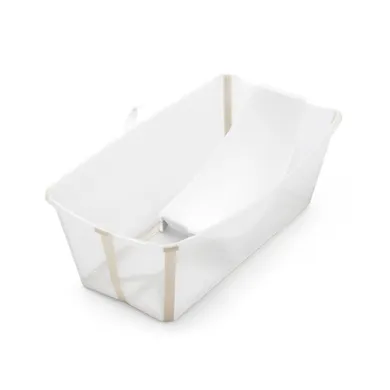 Badewannen, STOKKE, Beige – Besonderheit: faltbare Wanne mit rutschfestem Boden