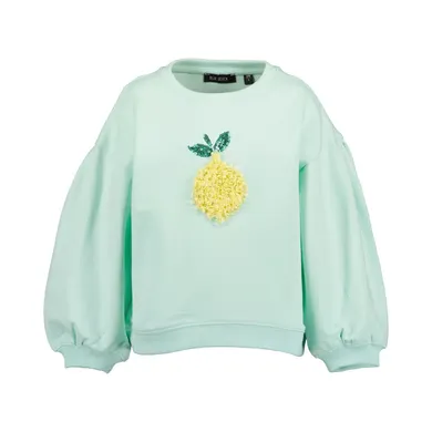 Pullover & Sweatshirts, blue seven, Blau – Besonderheit: aus 95% Baumwolle
